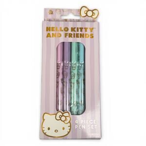 Hello Kitty and Friends 4 Piece Pen Set Sanrio